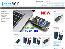 Tablet Screenshot of laserbgc.com